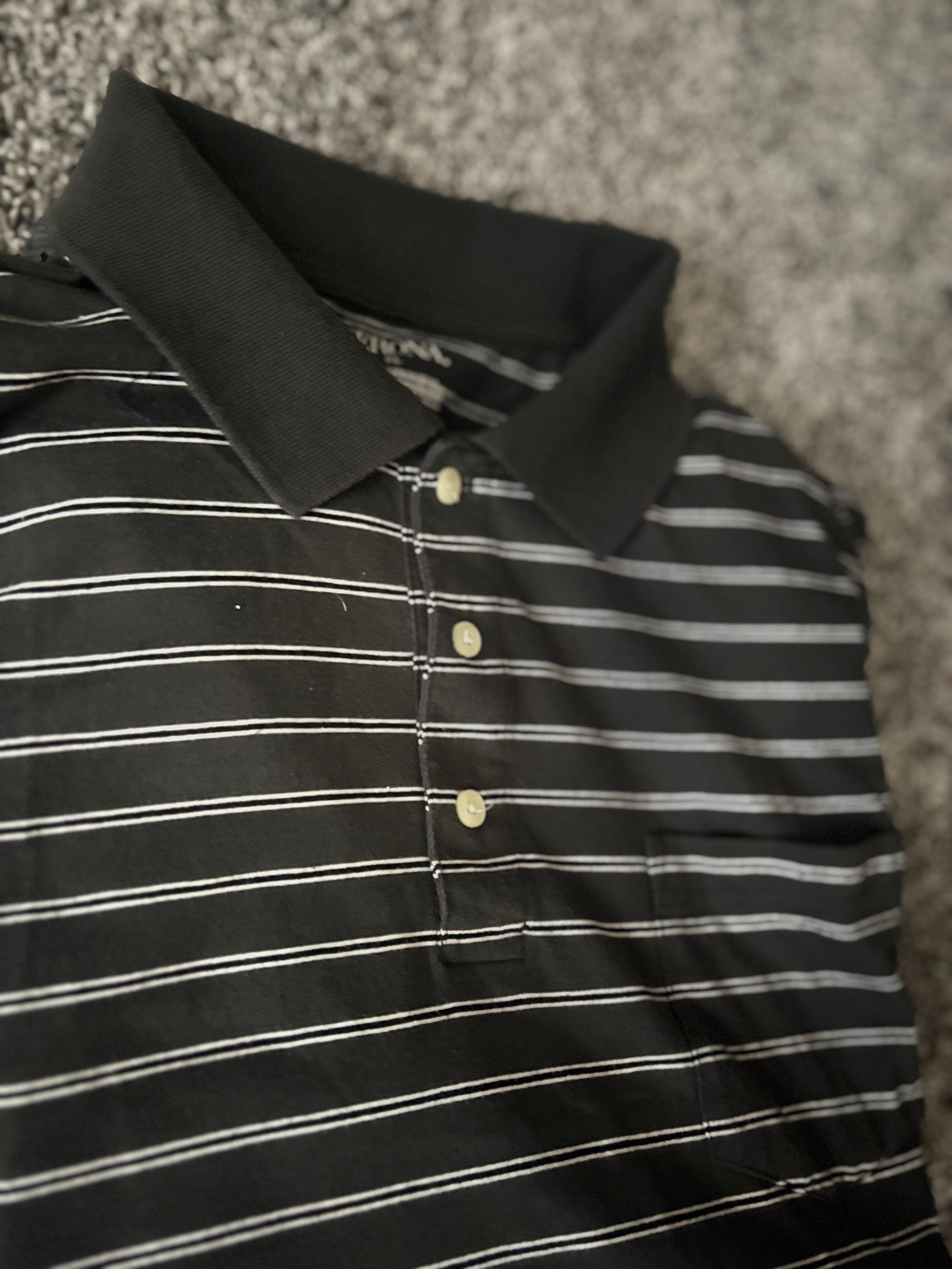 Men’s Striped Collared Shirt