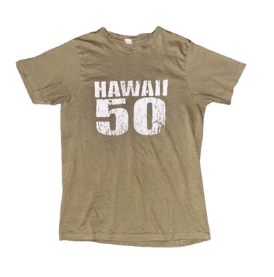 Green T-Shirt w/ White Lettering